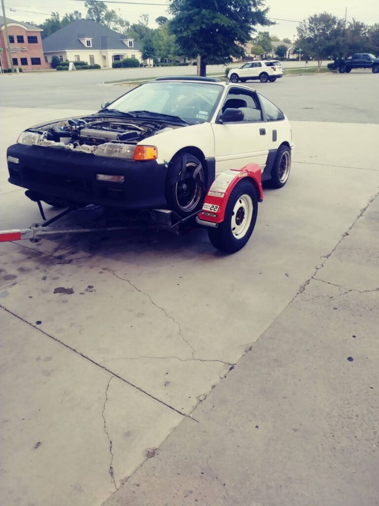 removal/towing a car